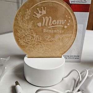 Mom‎ Remember I Love You LED Night Light